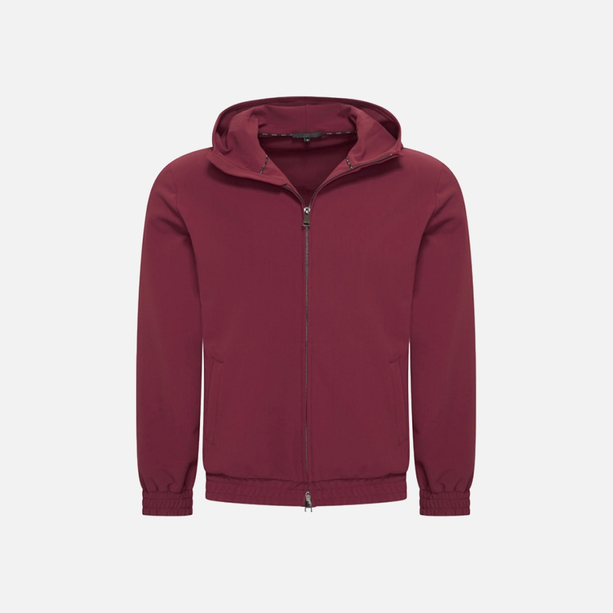 Travel Jacket Hooded Burgundy