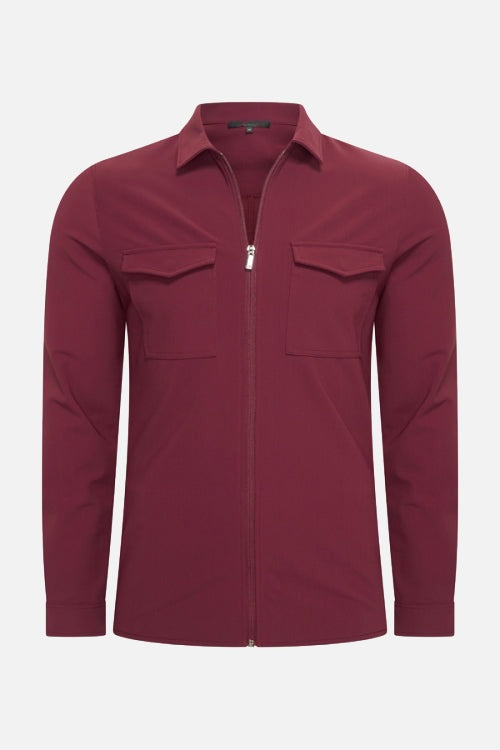 Travel pocket jacket Burgundy