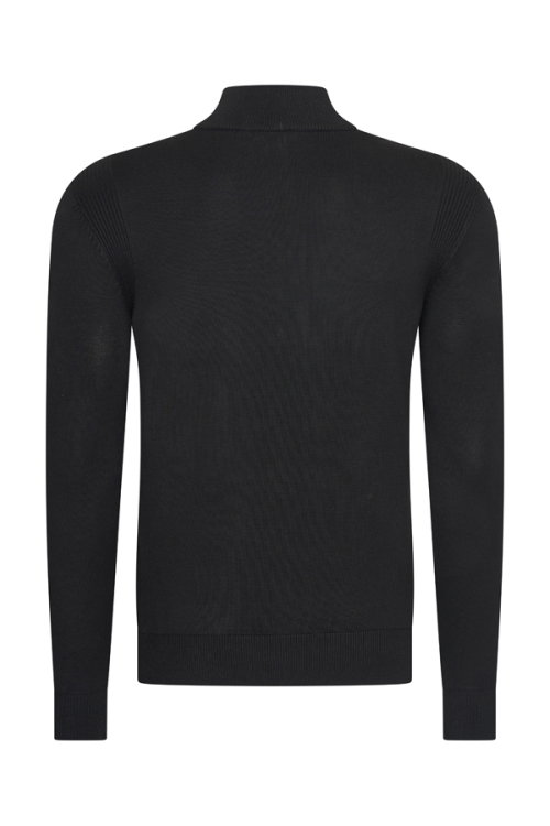 Full-Zip Cardigan black