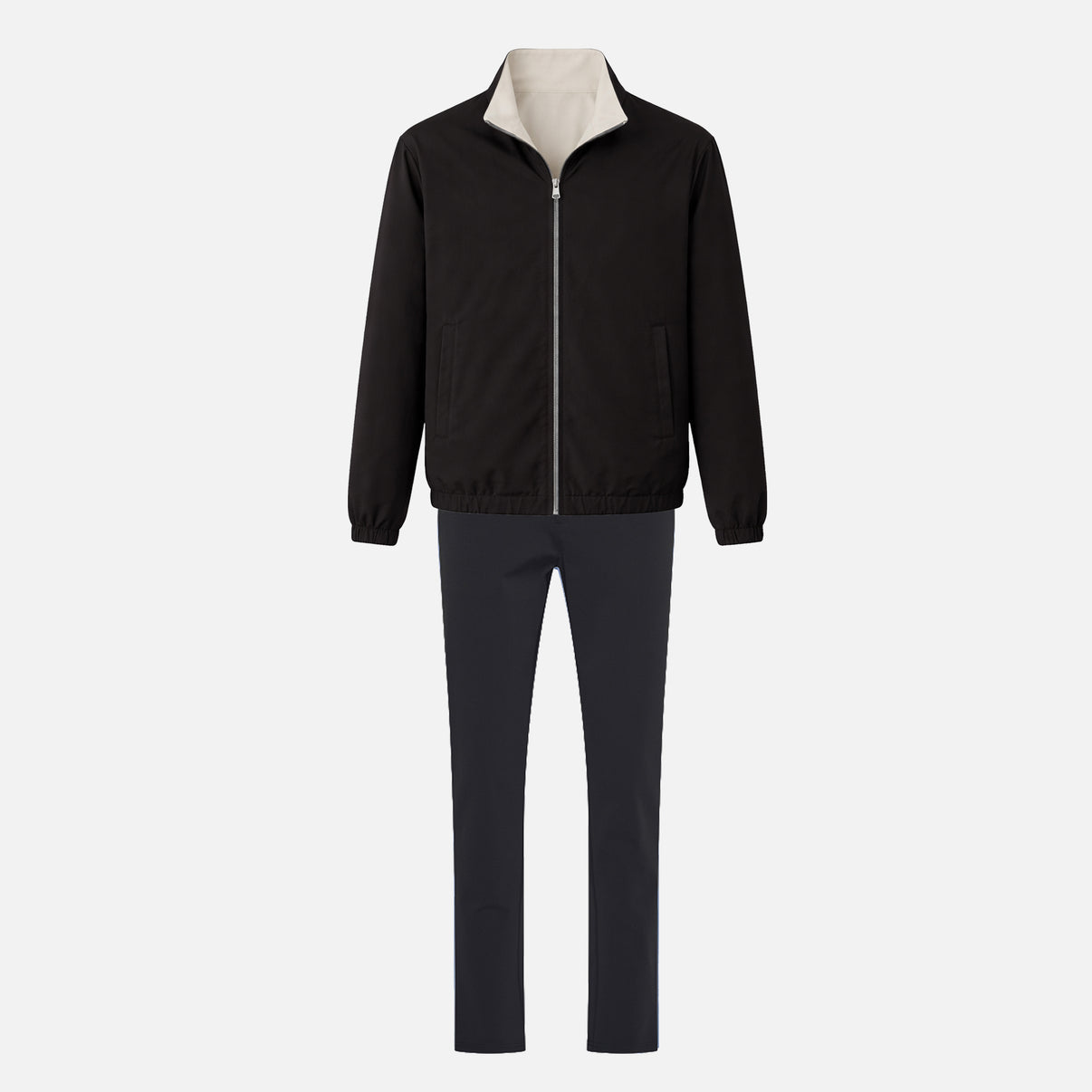 Black Blue Bundle - Reversible Jacket & Pants
