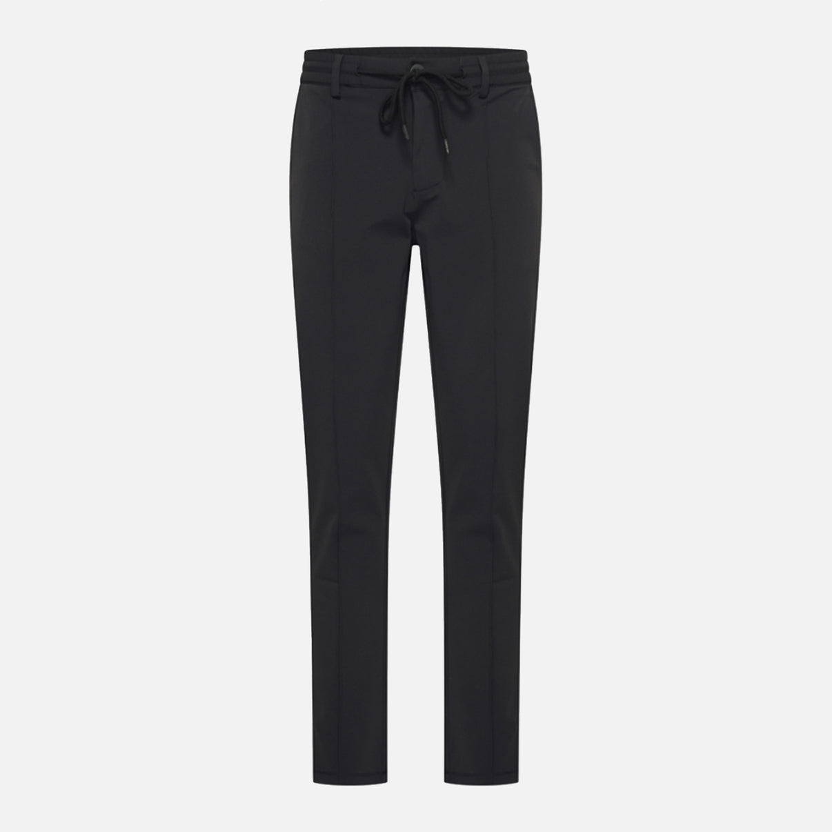 Travel cord pants Black