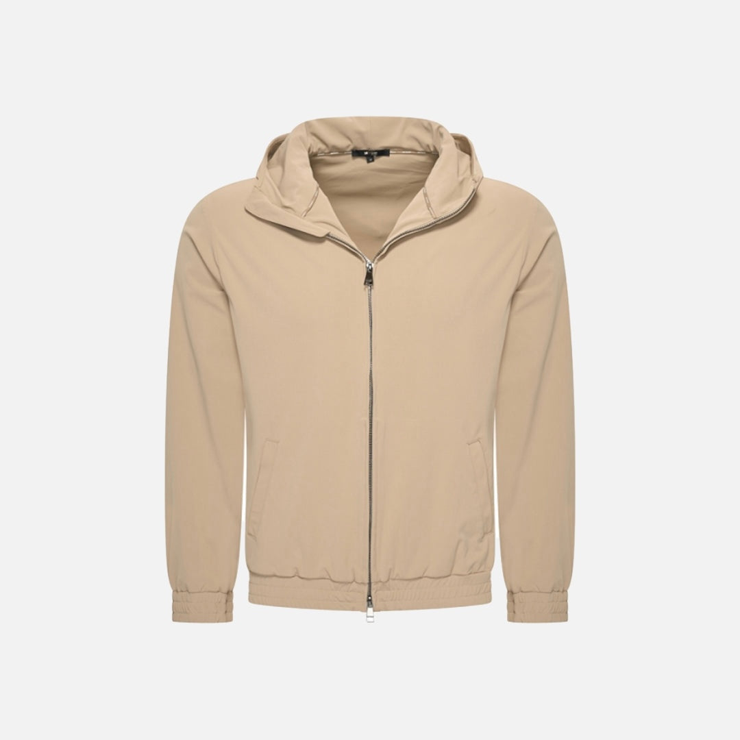 Travel Jacket Hooded Latte