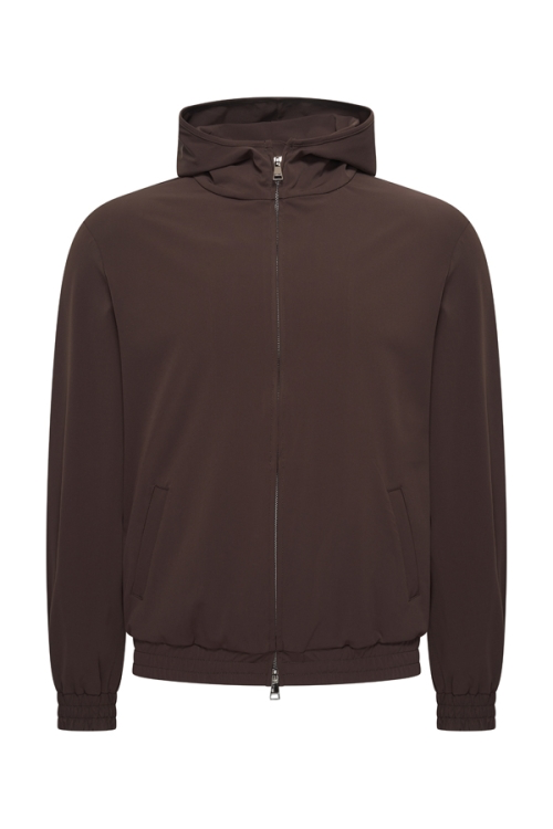 Travel Jacket Hooded Espresso