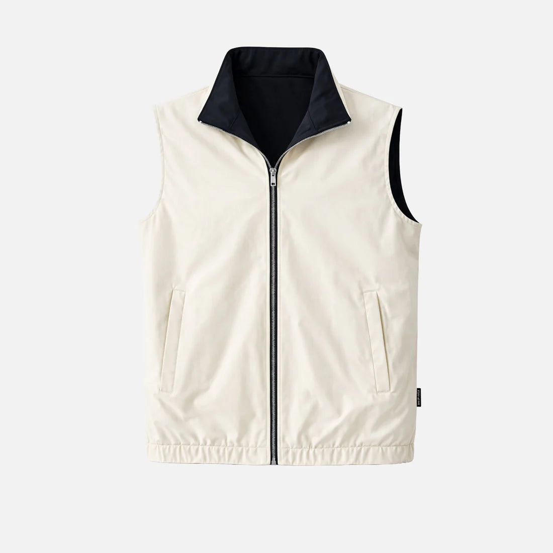 Calogere Reversible Gillet (Schwarz/Beige)